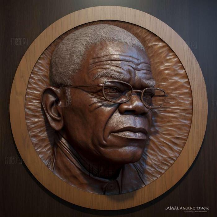 samuel jackson 1 stl model for CNC